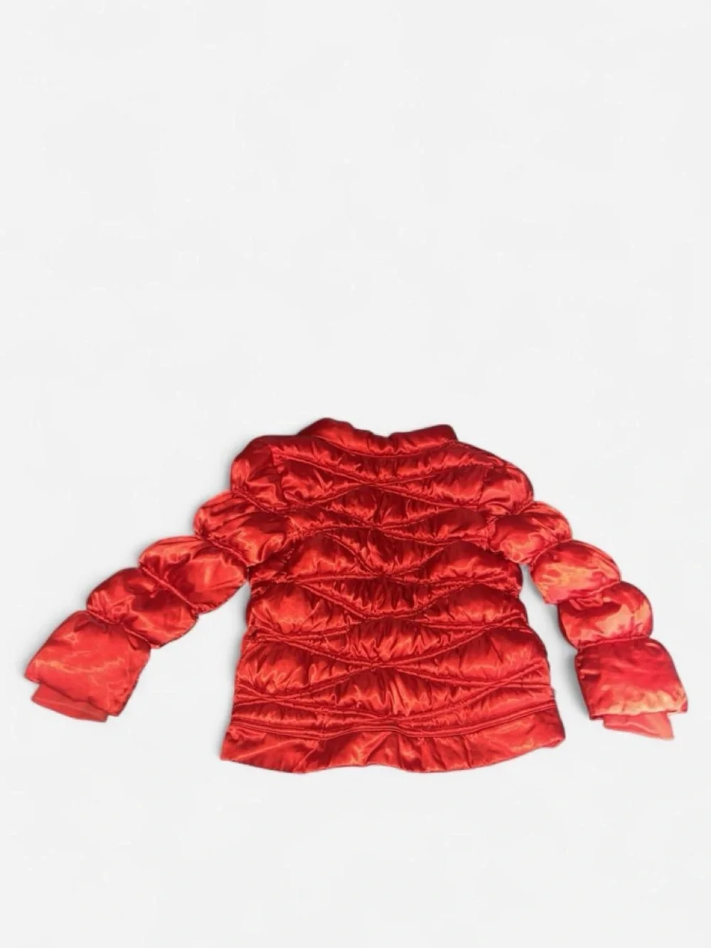 Gymboree Shiny Red Quilted Puffer Jacket